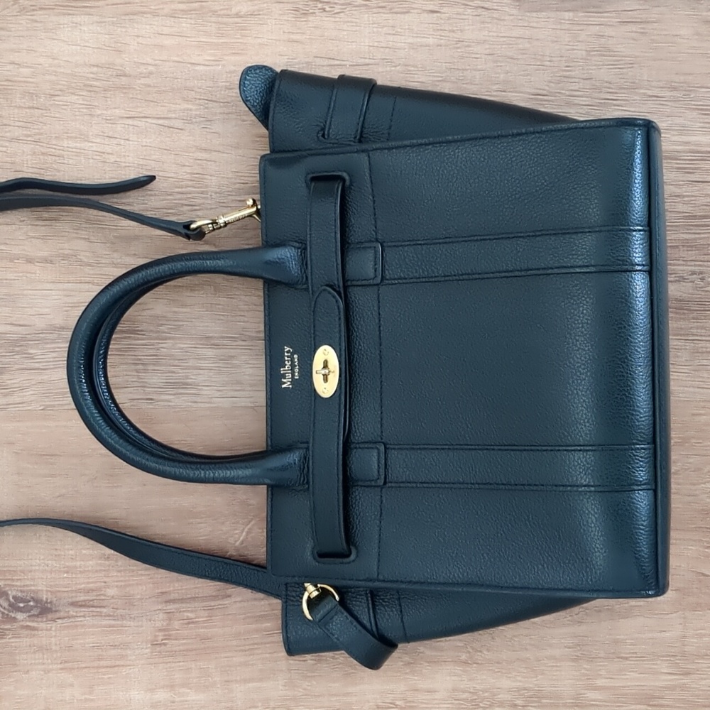 Mulberry Black Shoulder Crossbody Mini Bag